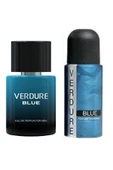 Pereja Verdure Blue Edt 100 ml + Deodorant Erkek Parfüm Seti thumbnail 2