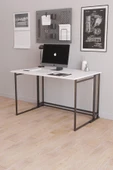 Fahrettin Küçük Worklife Katlanabilir Çalışma Masası Bilgisayar Masası Çizim Masası (beyaz) - 2