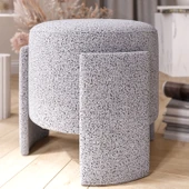 ASH 3 Ayaklı Minimalist Puf, Oturma Odası, Antre Puf - 7