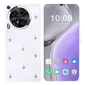 Tecno Camon 30 4G Kılıf Airbag Tasarımlı Simli Şeffaf Zore Kutup Kapak - 2