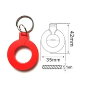 13.56Mhz RFID Halka Tip Tag Kırmızı  Nfc UID Kimlik No Değiştirilebilir Etiket Anahtarlık Manyetik Proximity Kart 13.56 Mhz Kapı Geçiş Personel Takip Depo - 2