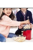 teknotrust  Kırmızı Popcorn Mısır Patlatma Makinesi - Yağsız Mısır Patlatma Makinası A Kalite 2 Yıl 5-10 K - 1
