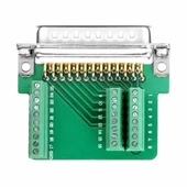 Kutulu DB25 to Dip Adaptör Erkek Terminal Soket  25 Pin D-Sub Paralel Port Haberleşme Uart DC 3V 5V Bilgisayar Modem Uydu Alıcı GSM Barkod Yazarkasa Firmware Güncelleme thumbnail 4