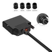 Kutulu DB25 to Dip Adaptör Erkek Terminal Soket  25 Pin D-Sub Paralel Port Haberleşme Uart DC 3V 5V Bilgisayar Modem Uydu Alıcı GSM Barkod Yazarkasa Firmware Güncelleme thumbnail 8