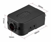 Kutulu DB9 to Dip Adaptör Erkek Terminal Soket  9 Pin D-Sub Seri Port  RS232 RS485 Haberleşme Uart DC 3V 5V Bilgisayar Modem Uydu Alıcı GSM Firmware Güncelleme thumbnail 7
