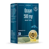 Ocean Omega 3 Balık Yağı 500 mg 60 Kapsül - 1