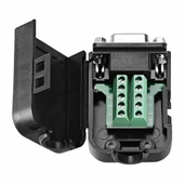 Kutulu DB9 to Dip Adaptör Dişi Terminal Soket  9 Pin D-Sub Seri Port  RS232 RS485 Haberleşme Uart DC 3V 5V Bilgisayar Modem Uydu Alıcı GSM Firmware Güncelleme thumbnail 3