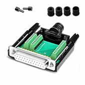 Kutulu DB25 to Dip Adaptör Dişi Terminal Soket  25 Pin D-Sub Paralel Port Haberleşme Uart DC 3V 5V Bilgisayar Modem Uydu Alıcı GSM Barkod Yazarkasa Firmware Güncelleme thumbnail 5