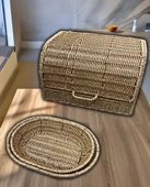Mien Rattan Ekmeklik + 2 Adet Sepet - 1