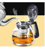 YAKUT Çelik Süzgeçli Cam Demlik 1500ml - 1