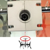 Solax 28 mm 9 Diş Tırpan Yedek Çapa Aparatı Bıçağı MTP2 Toprak İşleme Belleme Çapalama Uyumlu thumbnail 7