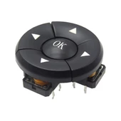4 Yön OK 12x12mm Buton 1 Set  Navigasyon 5 Buton 5 Başlık 4 Yön Tamam Anahtar Tuş Takımı Kumanda Kontrol Otomasyon Endüstriyel Vinç Oyuncak - 1