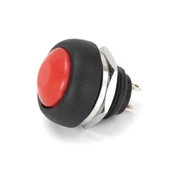 12mm PBS-33B 2 Pin Push Buton Kırmızı  ON OFF 1A 250V Mini Yuvarlak Su Geçirmez Anahtar Momentary Switch thumbnail 5