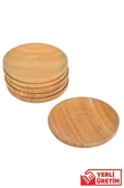 Bambum Silva Yuvarlak 6 Lı Çay Tabağı thumbnail 1