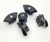 4 Yön OK 12x12mm Buton 1 Set  Navigasyon 5 Buton 5 Başlık 4 Yön Tamam Anahtar Tuş Takımı Kumanda Kontrol Otomasyon Endüstriyel Vinç Oyuncak - 5
