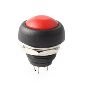 12mm PBS-33B 2 Pin Push Buton Kırmızı  ON OFF 1A 250V Mini Yuvarlak Su Geçirmez Anahtar Momentary Switch thumbnail 1