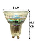 (4 Adet) Ledvance 4,5W (50W) 3000K (Sarı Işık) Dim Edilebilir GU10 Duylu Led Spot Ampul thumbnail 3