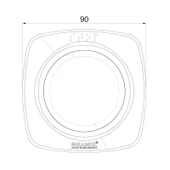 Sanel Otobüs Ve Trammvaylar İçin İkazlı Işıklı Buton Bebek Arabası Görselli Mavi Zemin - 4