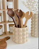 Atby 13CM Bubble Seramik Vazo - 1