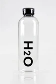 H2O Borosilikat Cam Matara 1 Lt Siyah H2O81001 - 3