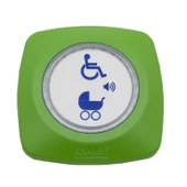 Sanel Otobüs Ve Trammvaylar İçin İkazlı Işıklı Buton Bebek Arabası Ve Engelli Görselli Yeşil Zemin - 1
