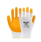 Beybi PN7 Sarı Nitril İş Eldiveni XL - 2