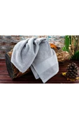 Bambum Cindy - Microcotton Banyo Havlusu Gri 90x160cm - 1