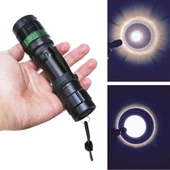 Zoomlu Oto Şarjlı El Feneri  Wt-012 - 5