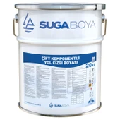SUGA ÇİFT KOMPONENTLİ YOL ÇİZGİ BOYASI 20 KG - 7