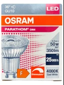 (4 Adet) Ledvance 4,5W (50W) 4000K (Gün Işığı) Dim Edilebilir GU10 Duylu Led Spot Ampul thumbnail 2