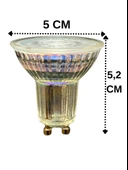 (6 Adet) Ledvance 4,5W (50W) 4000K (Gün Işığı) Dim Edilebilir GU10 Duylu Led Spot Ampul - 3
