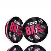 Caretta Toyo Red 8X Ligh Rock Fishing (LRF) 150 mt İp Misina - 3