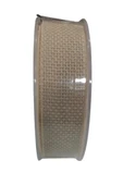 Keten Kurdele 25 mm Bej 10 Metre - 1