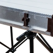 Katlanabilir Alüminyum Kamp ve Piknik Masası - Akordion - Silver - (54024) thumbnail 6