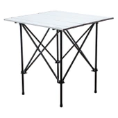 Katlanabilir Alüminyum Kamp ve Piknik Masası - Akordion - Silver - (54024) thumbnail 2
