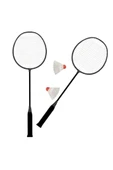 Raket set 2 Raket 1 Top Badminton Set Unisex - 2