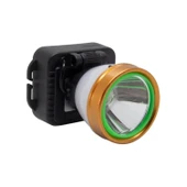 Ps-810 Kafa Lambası, Led Aydınlatmalı Kafa Feneri, Multifonksiyonel 20 Watt + Led 4 Mod Çalışma - 1