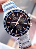 Slazenger Çelik Kordon Çelik Kasa 10 Atm İç Kadran Fonksiyonları Aktif Erkek Kol Saati ESL.2510.2.03 thumbnail 4