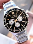 Slazenger Çelik Kordon Çelik Kasa 10 Atm İç Kadran Fonksiyonları Aktif Erkek Kol Saati ESL.2510.2.04 thumbnail 4