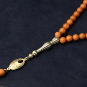 Gümüş İmame Gümüş Püskül Küre Kesim 8x8 mm Doğal Yıldız  Taşı Tesbih thumbnail 2