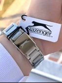 Slazenger Çelik Kordon Çelik Kasa 10 Atm İç Kadran Fonksiyonları Aktif Erkek Kol Saati ESL.2510.2.04 thumbnail 5