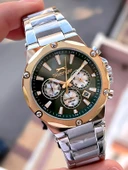 Slazenger Çelik Kordon Çelik Kasa 10 Atm İç Kadran Fonksiyonları Aktif Erkek Kol Saati ESL.2501.2.04 thumbnail 4