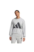 adidas Erkek  Gri  Sweatshirt M BL FT SWT JE8952 - 2