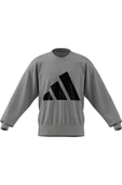 adidas Erkek  Gri  Sweatshirt M BL FT SWT JE8952 - 7