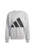 adidas Erkek  Gri  Sweatshirt M BL FT SWT JE8952 - 1