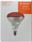 (10 Adet) Ledvance 250W Kızılötesi (infrared) Isıtıcılı Hayvan Isıtma ve Fizik Tedavi Lambası (Kırmızı Işık) E27 (Kalın Duy) - 2