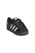 adidas Siyah Bebek   Sneaker SUPERSTAR LED LIGHTS CF I JI0507 - 6