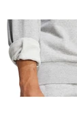 adidas Erkek  Gri  Sweatshirt M BL FT SWT JE8952 - 6