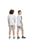 adidas Unisex Çocuk  Gri  Şort J SL FT C SH JE3973 thumbnail 6