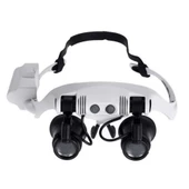 Kuyumcu,saat Onarım Için 10x15x20x25x Mercekli Gözlük Büyüteç9892g3a - 7